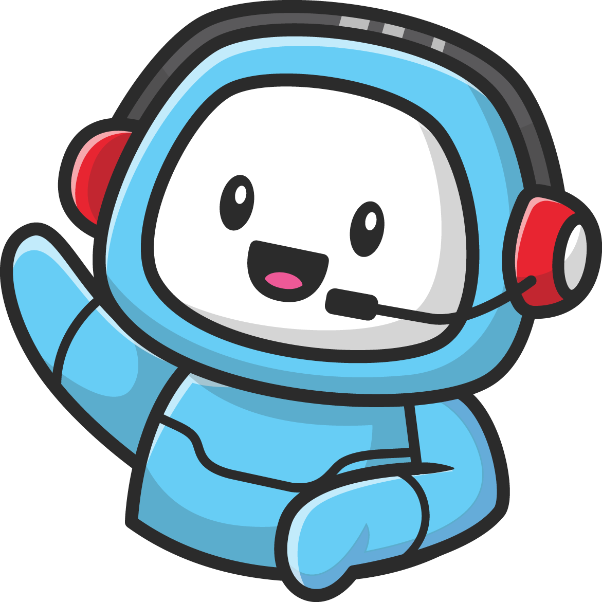 Real Bytes branded chip character